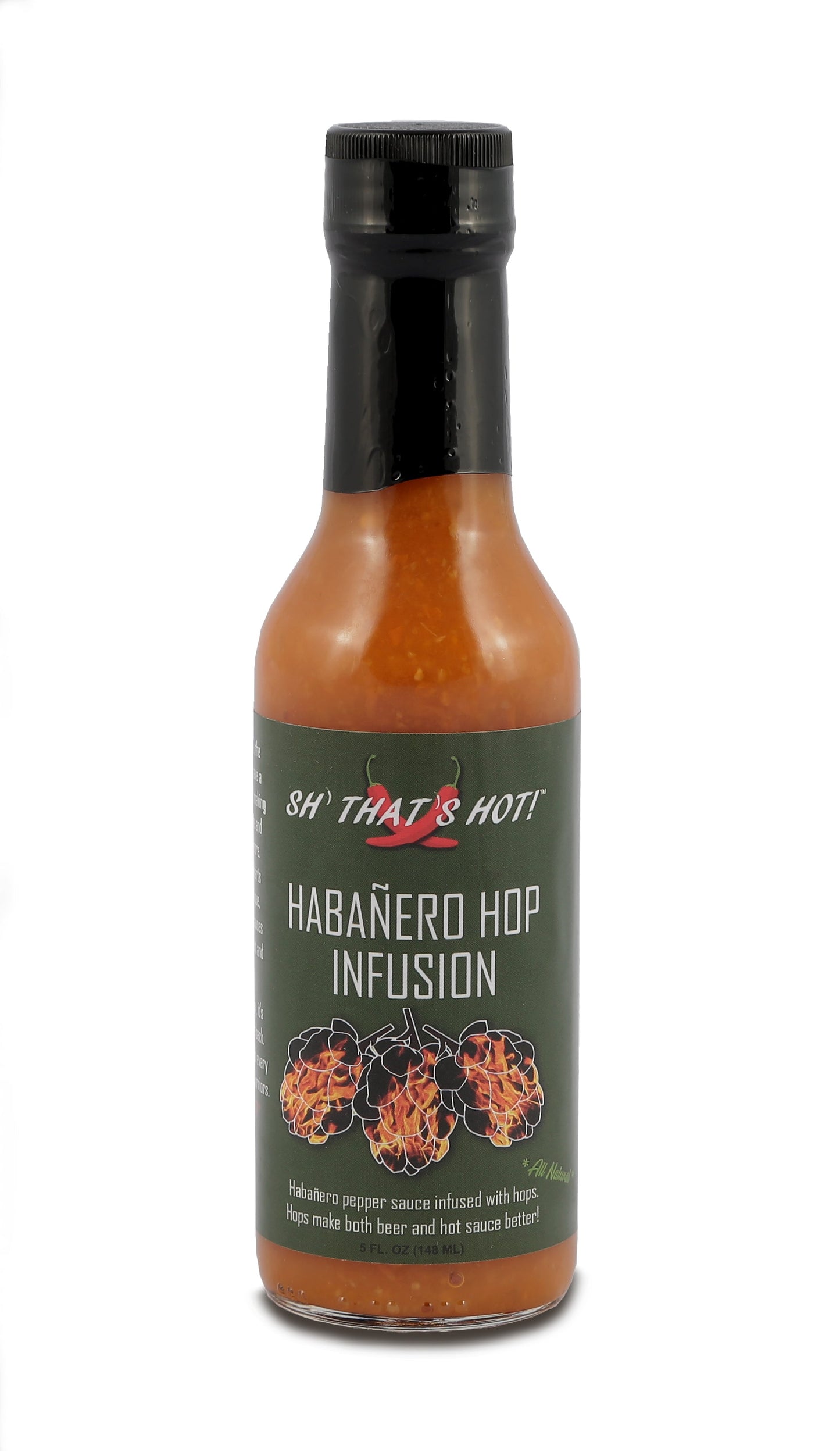 Habanero Hop Infusion hot sauce by SH' THAT'S HOT!