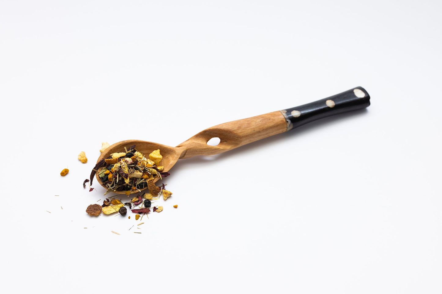 Handmade Polka Dot  Wooden Spoon      (1 each)