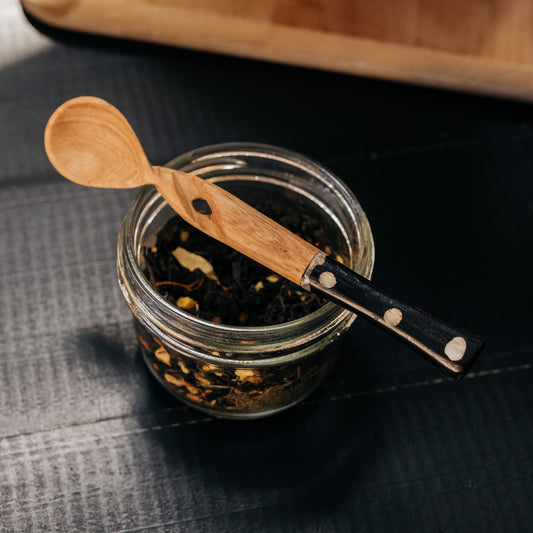 Handmade Polka Dot  Wooden Spoon      (1 each)