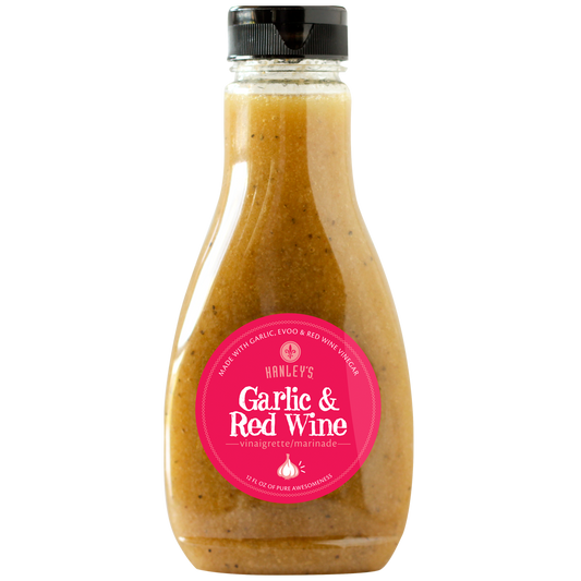 Garlic & Red Wine vinaigrette