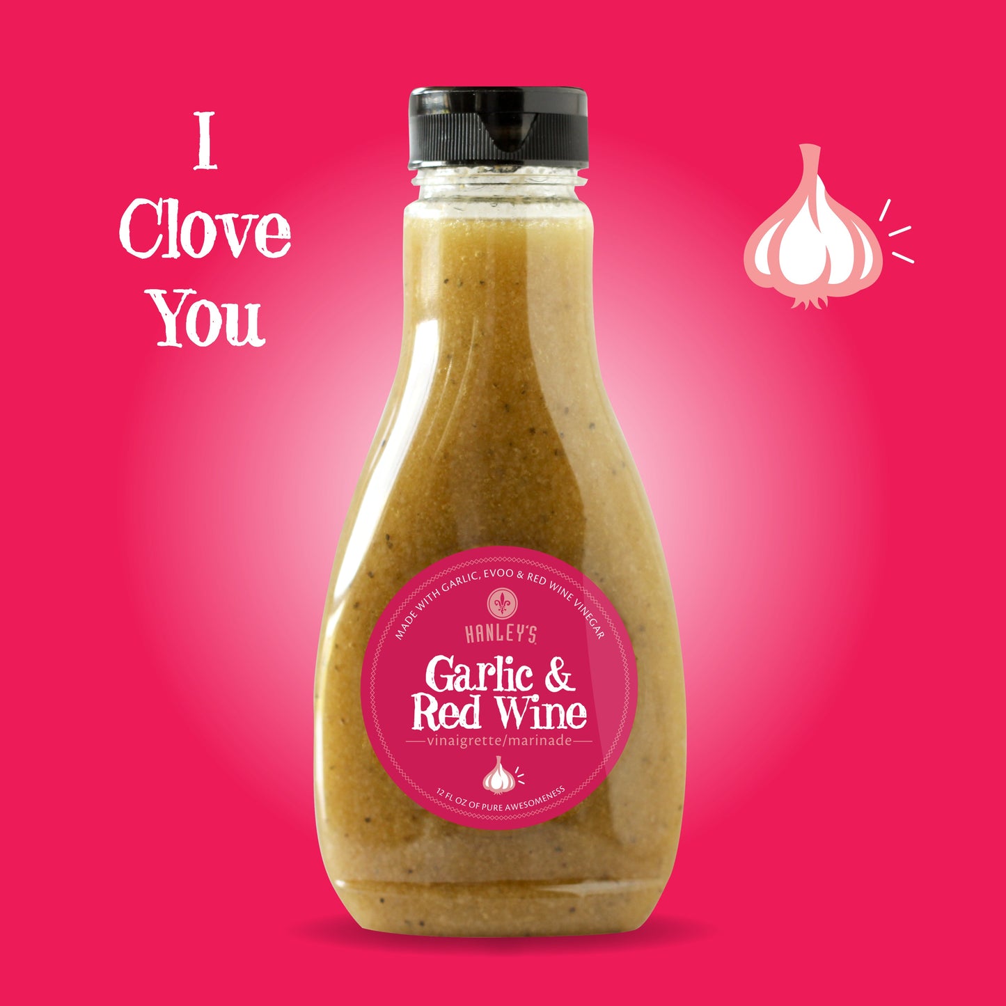 Garlic & Red Wine vinaigrette