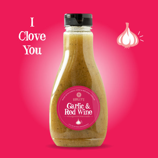 Garlic & Red Wine vinaigrette