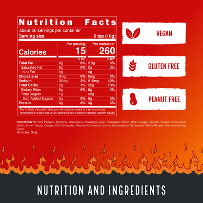 Buffalo Soldier - Grilled Pineapple Jerk Sauce (9oz)