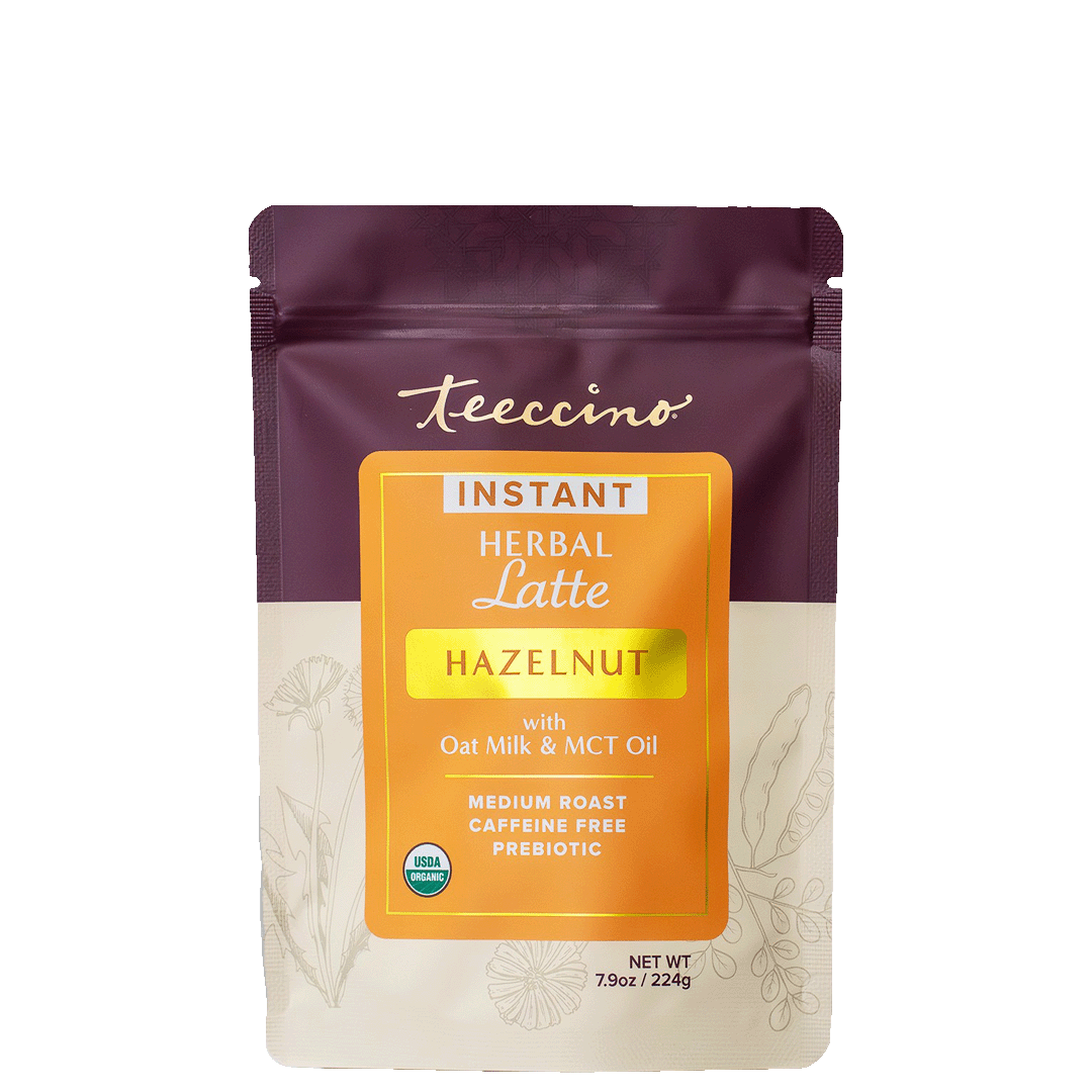 Instant Hazelnut Herbal Latte