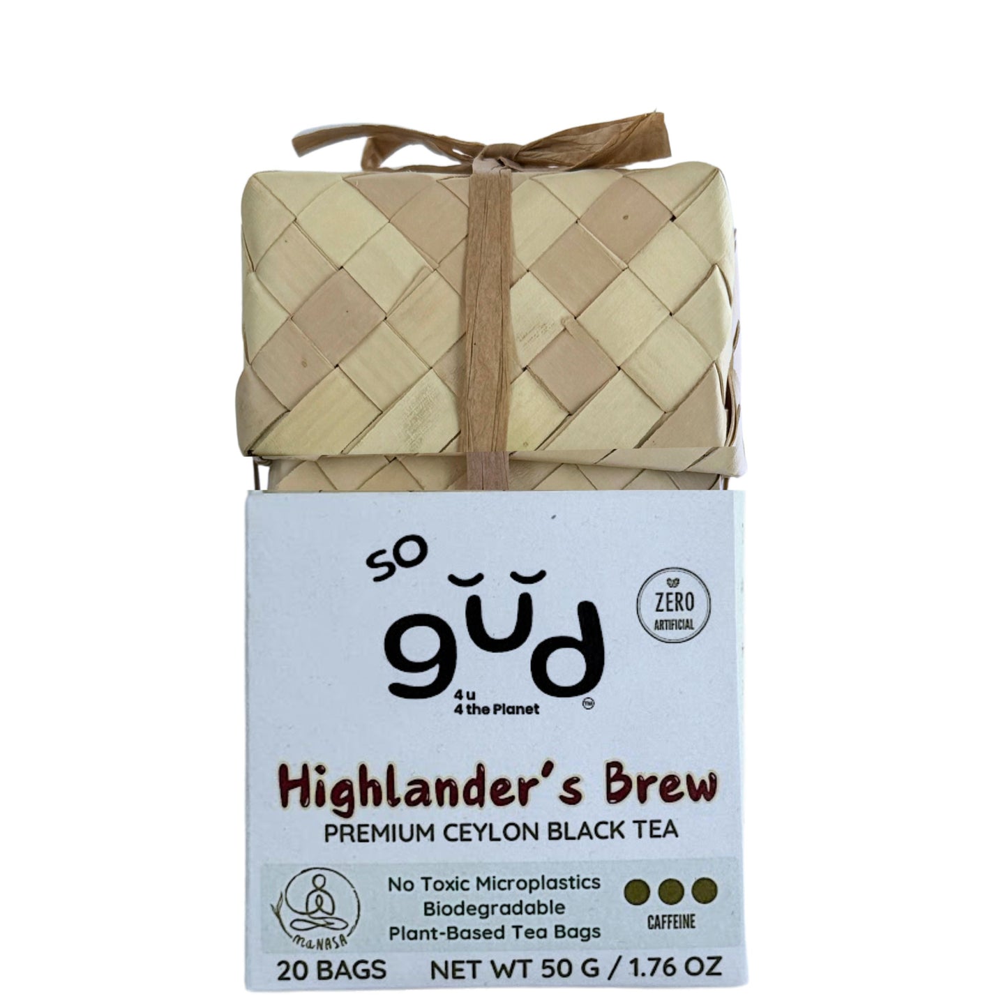 Highlander's Brew Ceylon Black Tea | Plant-based Tea Bags