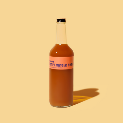 Cheeky Cocktails Honey Ginger Syrup