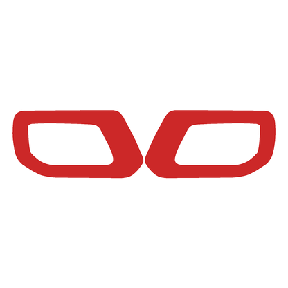 Solid Color Interior Door Handle Overlays (Printed Series) - 2021+ Bronco