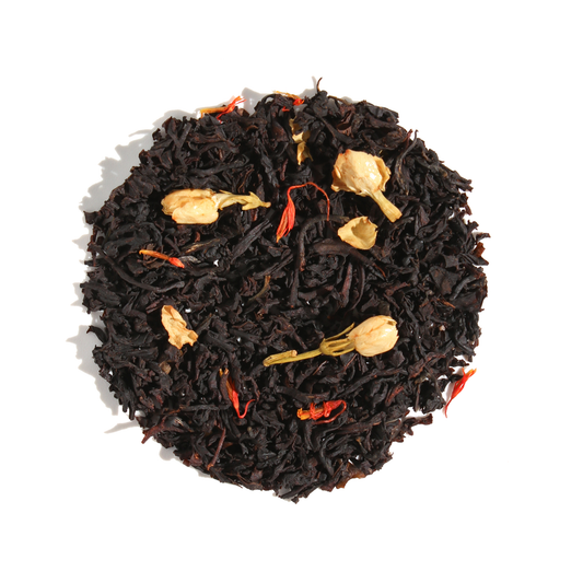 Plum Deluxe Tea Housewarming Blend Black Tea (Vanilla Creme Brulee)