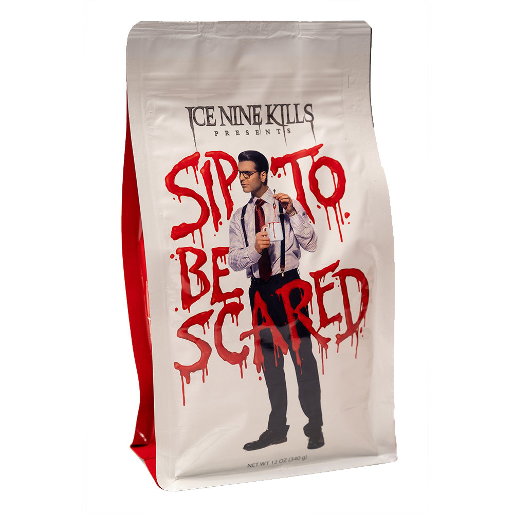Ice Nine Kills OFFICIAL 'Sip To Be Scared' Private Label Coffee (12oz) Bags