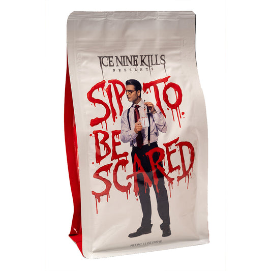 Ice Nine Kills OFFICIAL 'Sip To Be Scared' Private Label Coffee (12oz) Bags