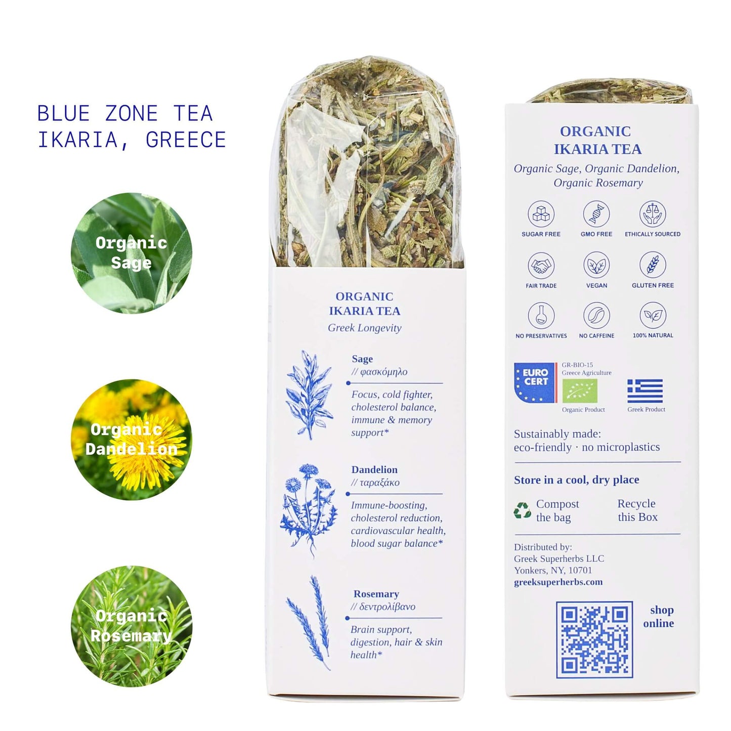Ikaria Tea (Blue Zone)