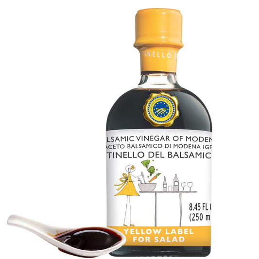 IL TINELLO, Aceto Balsamico di Modena IGP, Yellow Label, (8.5 fl oz) 250ml