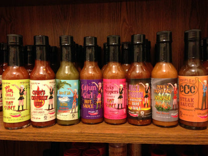 BRUCE'S PICK...ALL 8 HOT SAUCES
