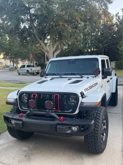 KC HiLITES Pro6 / Titan Gravity Light Cover Overlays - Universal