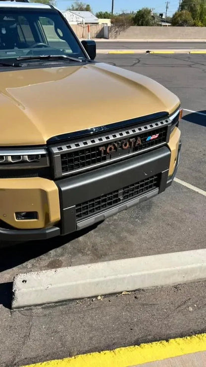 "TOYOTA" Topo Front Grille Emblem Kit - 2024+ Land Cruiser  / 07-14 FJ Cruiser
