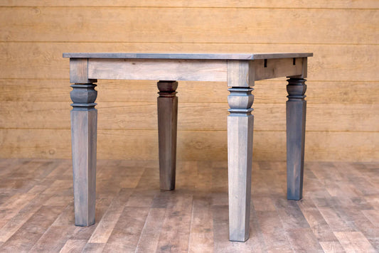 Square Farmhouse Dining Table with Java legs