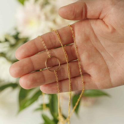 Essie Circle Necklace