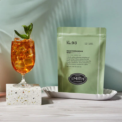 SMITH TEAMAKER - MEDITERRANEAN MINT ICED TEA NO. 93 (10 1QT SACHETS)