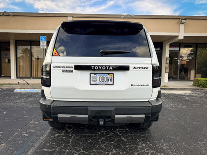 Acrylic Hitch Fade Fix Plate - 2024+ Land Cruiser