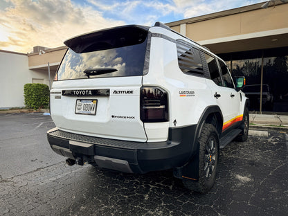 Acrylic Hitch Fade Fix Plate - 2024+ Land Cruiser