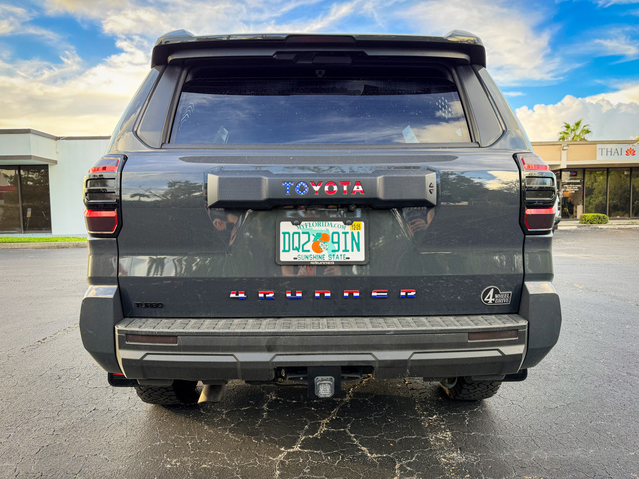 Acrylic Hitch Fade Fix Plate - 2025+ 4Runner