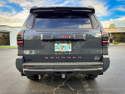 Acrylic Hitch Fade Fix Plate - 2025+ 4Runner