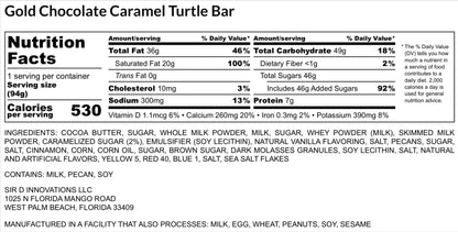 Caramel Turtle Chocolate Bar