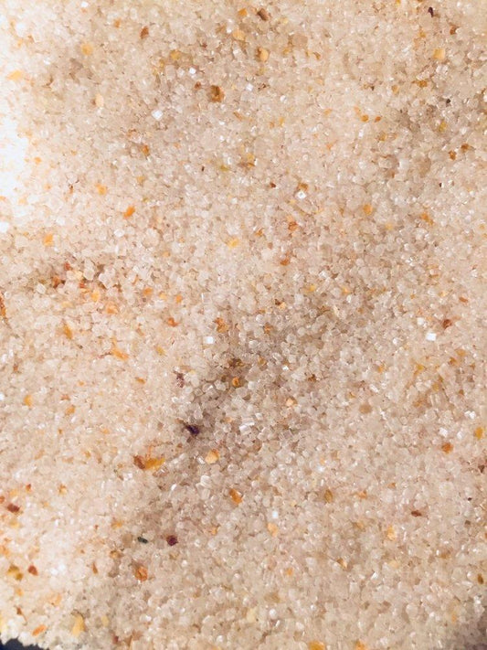 Lemon Peel infused artisan culinary sugar