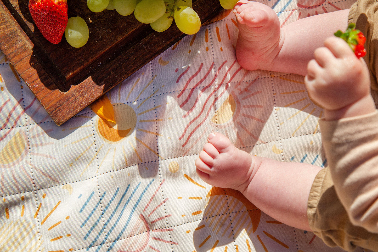 Shwally - For Home and Play The Shwally Picnic Blanket - Sunny Jungle