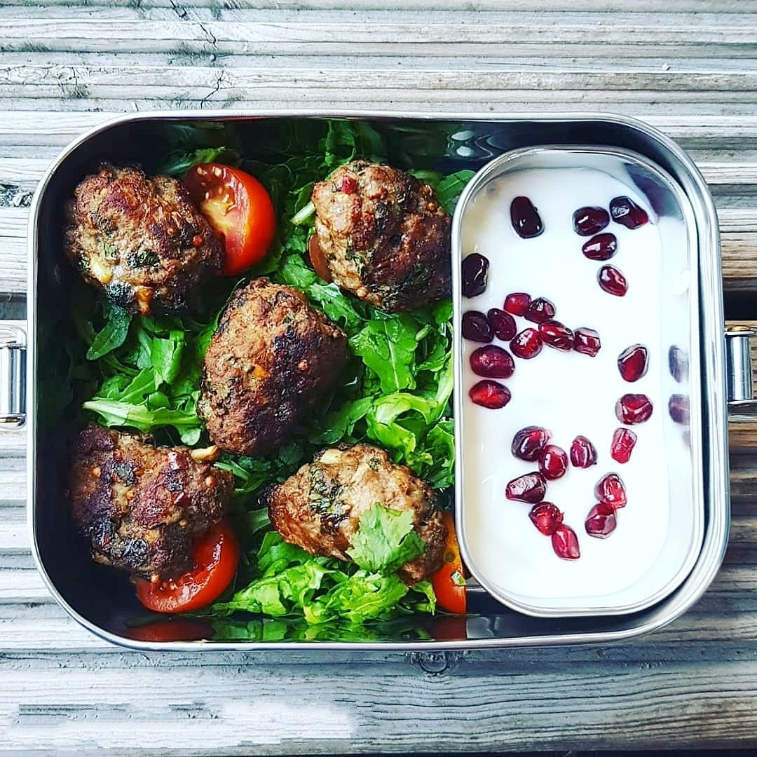 ecozoi Stainless Steel Lunch Box, 1 Tier Leak Proof, 24 Oz