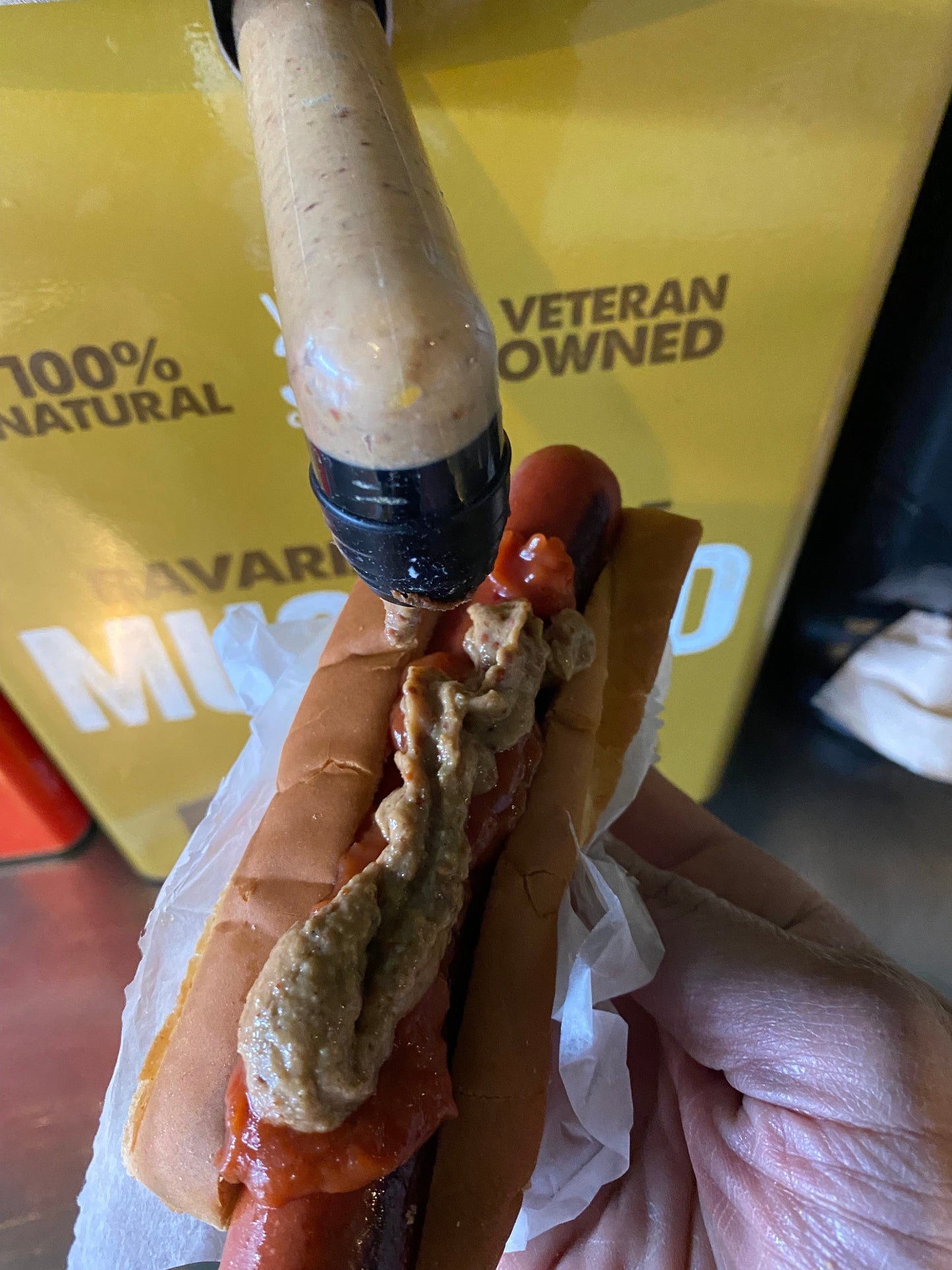 True Made German-Style Stone Ground Mustard All-Natural Bulk Bag-In-Box - 3 Gallon VolPak