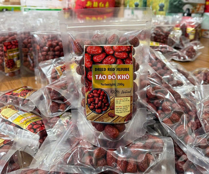 DRIED JUJUBE ( TÁO ĐỎ KHÔ ) 200GR
