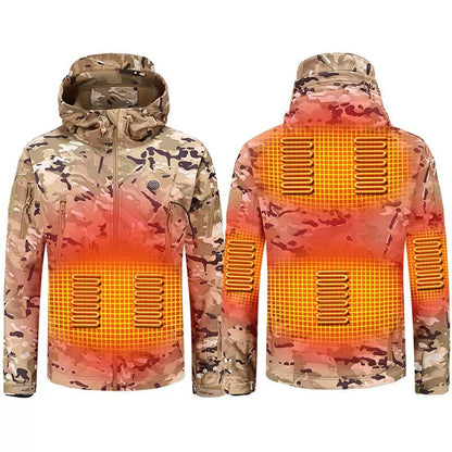 LITEGUEST 7-Zone Heated Camo Jacket | USB Powered Winter Hunting Gear