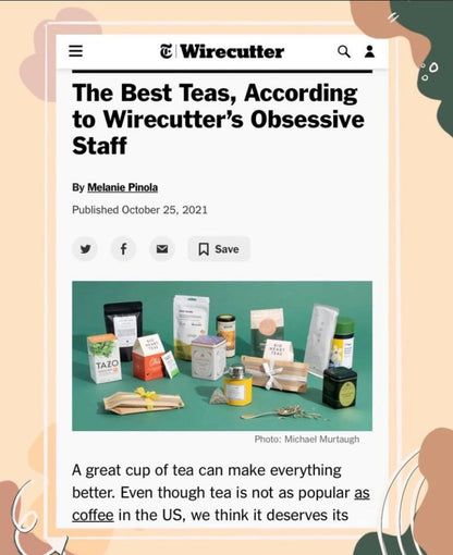 Us Two Tea The Sunrise Pack: Black Tea Duo