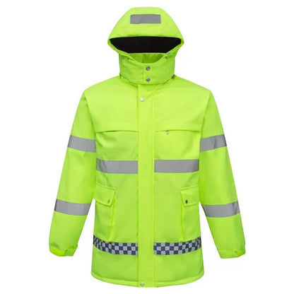 LITEGUEST USB Heated Reflective Waterproof Work Jacket For Winter