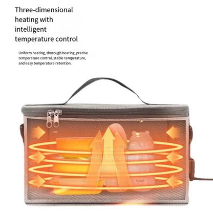 LITEGUEST USB Heated Lunch Bag – Portable Waterproof Outdoor Lunch Bag
