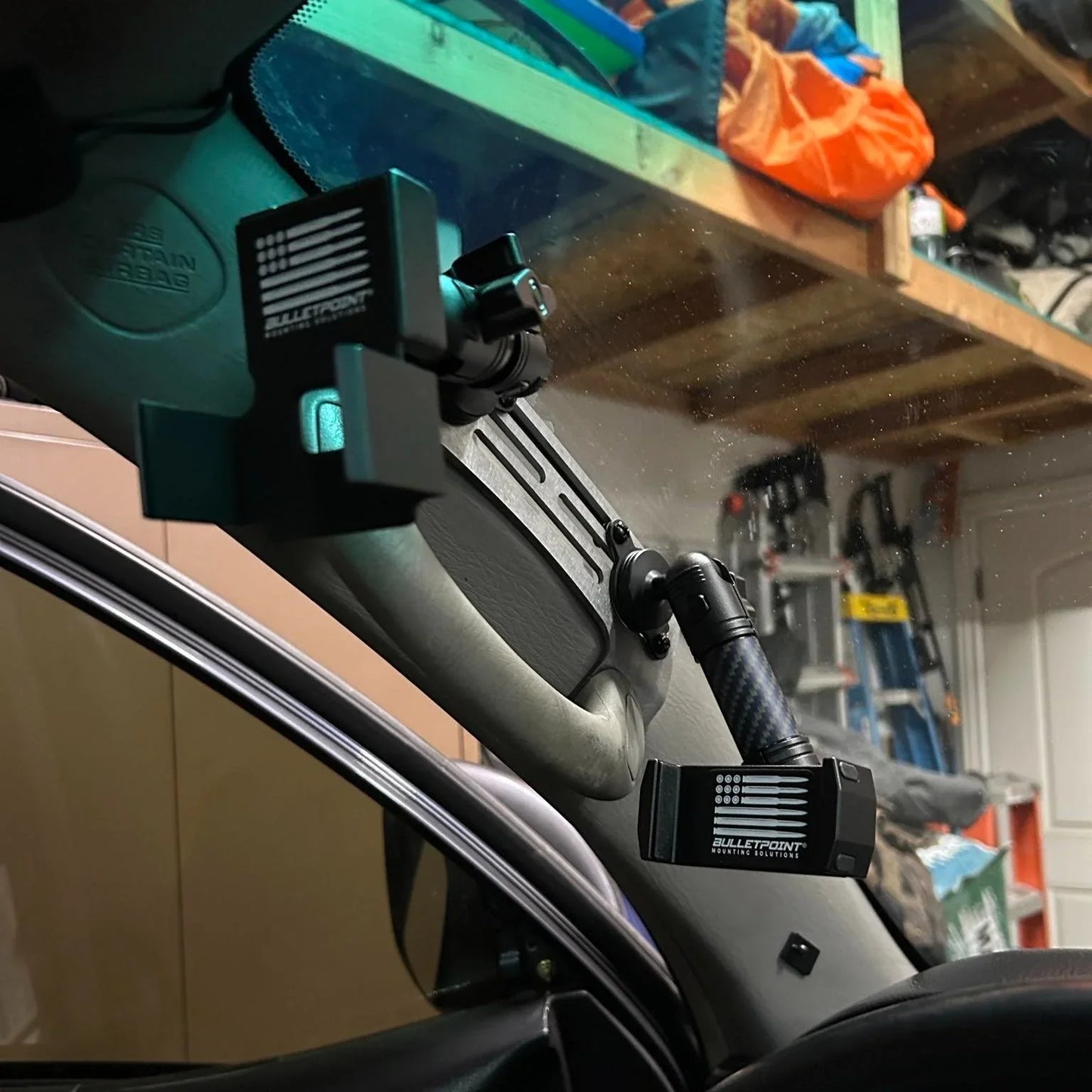 2003-2009 Lexus GX470 A-Pillar Grab Handle Accessory Mount For Phones Ham Radios Switch’s Winch Controller Overlanding