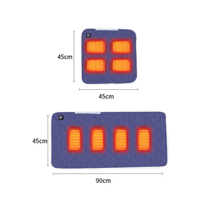 Stay Warm Anywhere with LITEGUEST Heated Seat Cushion – Portable & USB