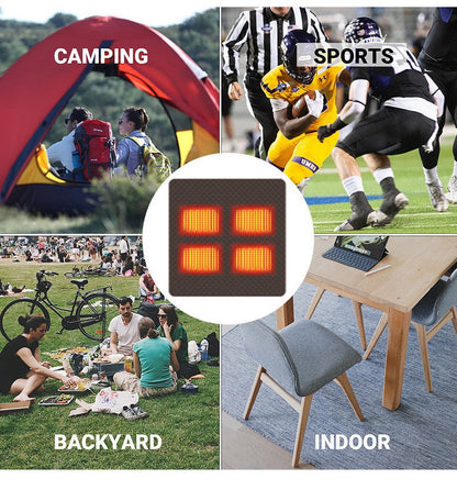 Stay Warm Anywhere with LITEGUEST Heated Seat Cushion – Portable & USB