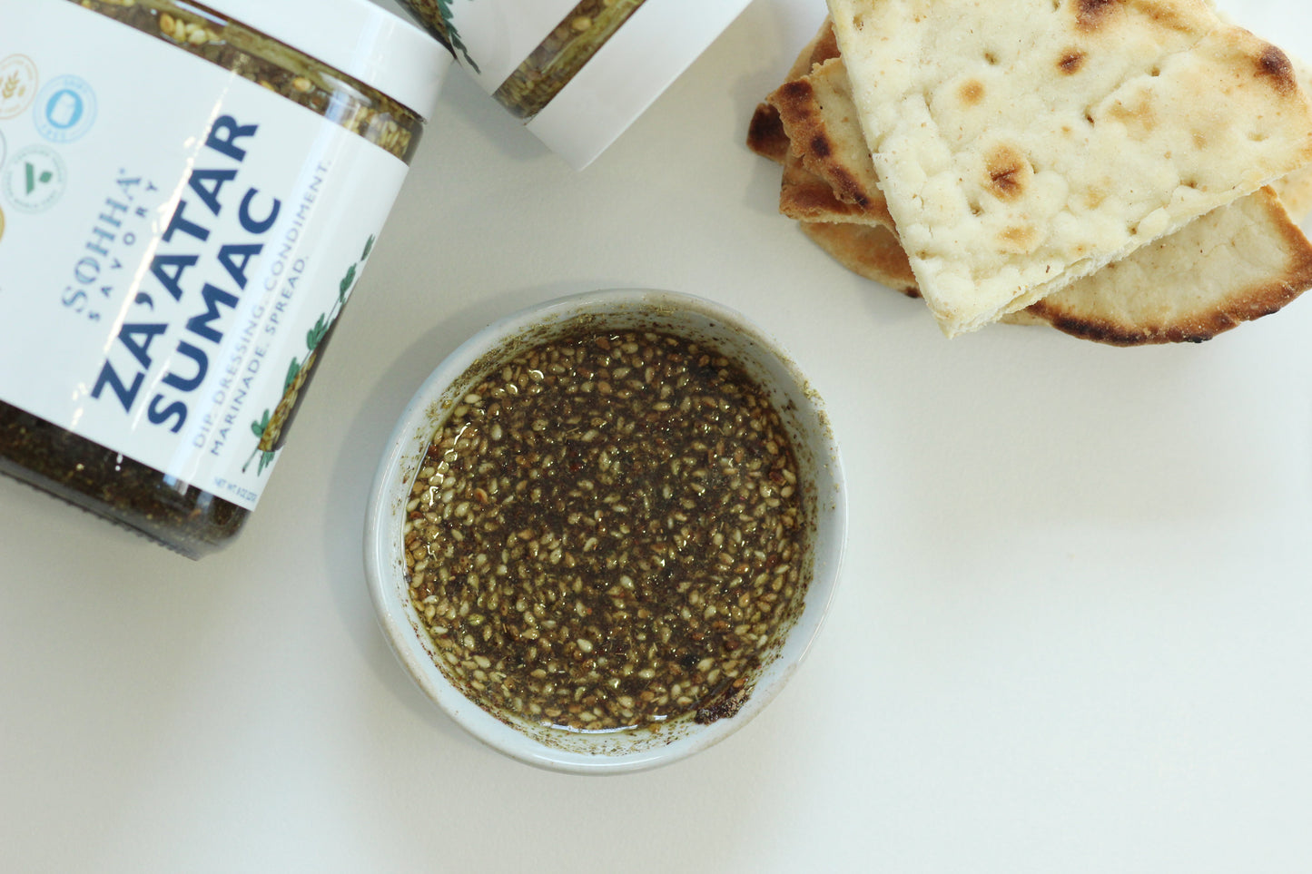 Sohha Za'atar Sumac Oil Jar - 6 Jars Case