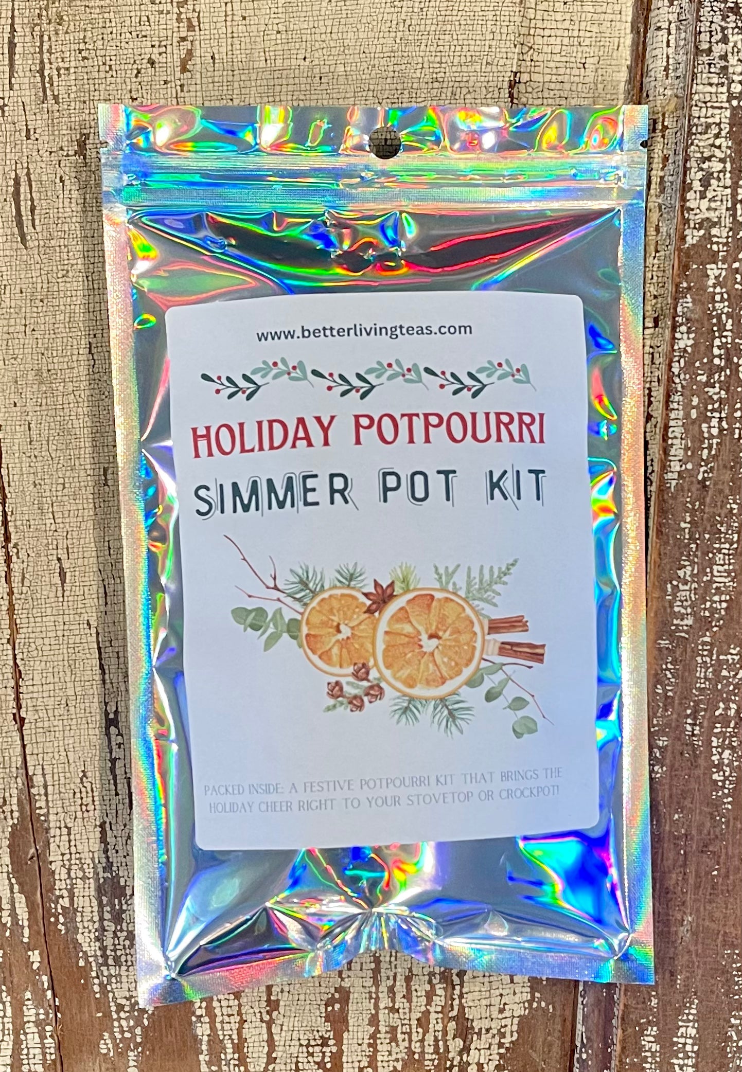 Stovetop Simmer Pot Potpourri - Holiday Spice-
