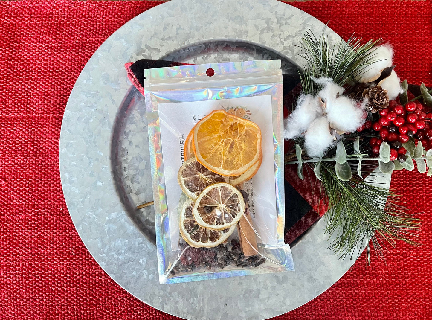 Stovetop Simmer Pot Potpourri - Holiday Spice-