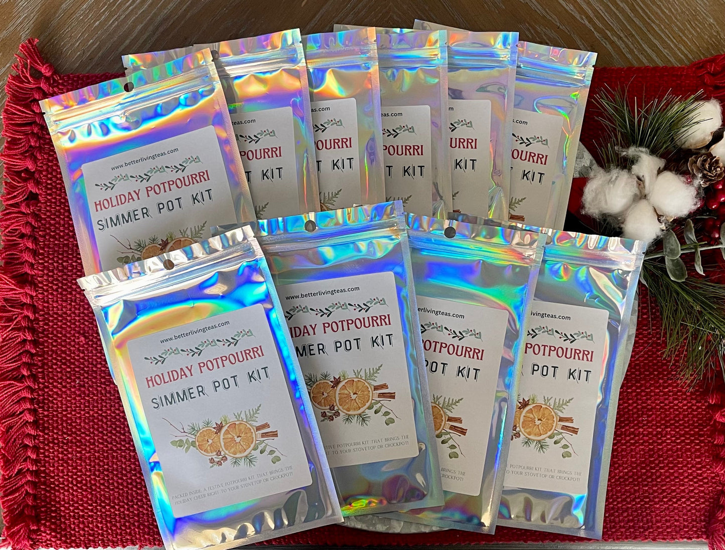 Stovetop Simmer Pot Potpourri - Holiday Spice-