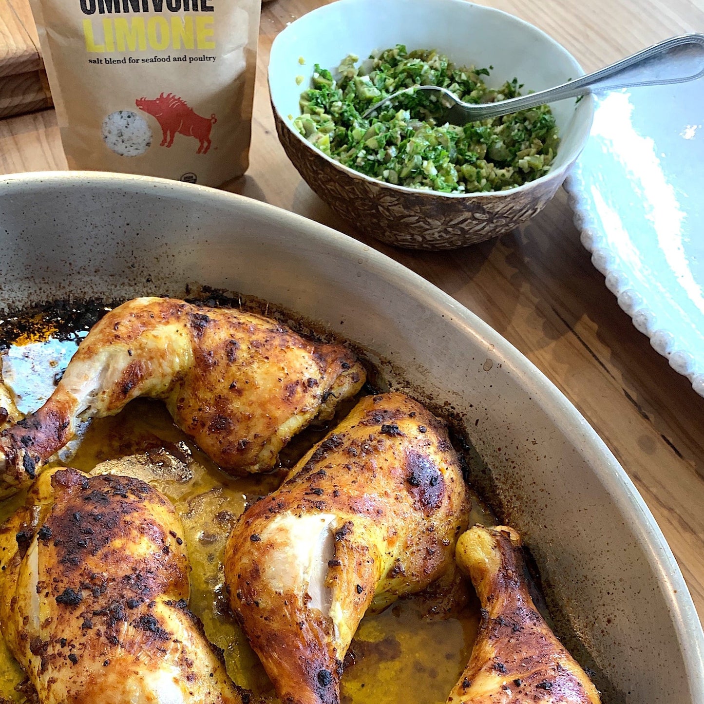 Omnivore Limone Salt 6 oz. Bag - 6 Bags x 6 oz case