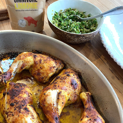 Omnivore Limone Salt 6 oz. Bag - 6 Bags x 6 oz case