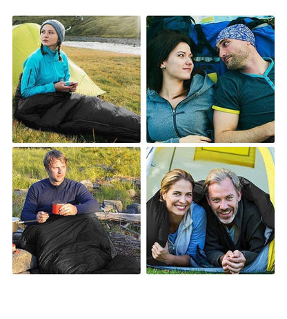 LITEGUEST USB Heated Double Sleeping Bag – Warm Comfort for Camping