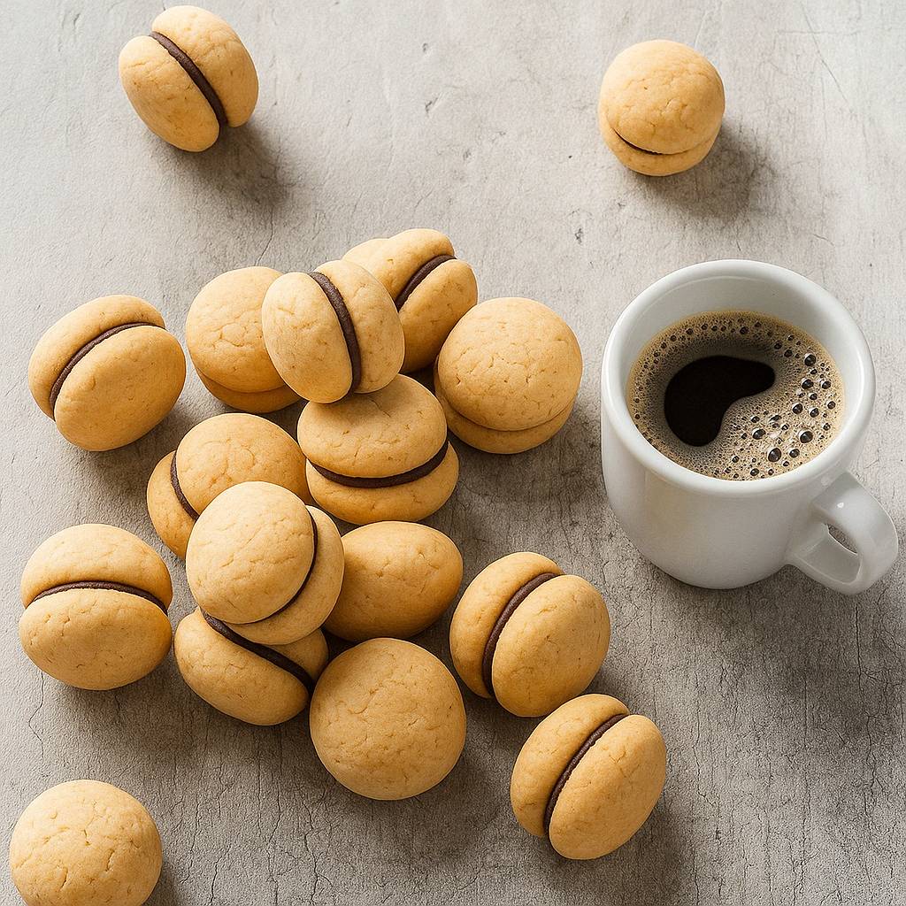 Andy Anand Deliciously Italian Authentic Baci Di Dama Cookies (Lady’s Kisses) 20 Pcs , Gluten Free, Made In Italy, Baci Di Dama: The Italian Cookies That Will Steal Your Heart