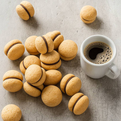 Andy Anand Deliciously Italian Authentic Baci Di Dama Cookies (Lady’s Kisses) 20 Pcs , Gluten Free, Made In Italy, Baci Di Dama: The Italian Cookies That Will Steal Your Heart