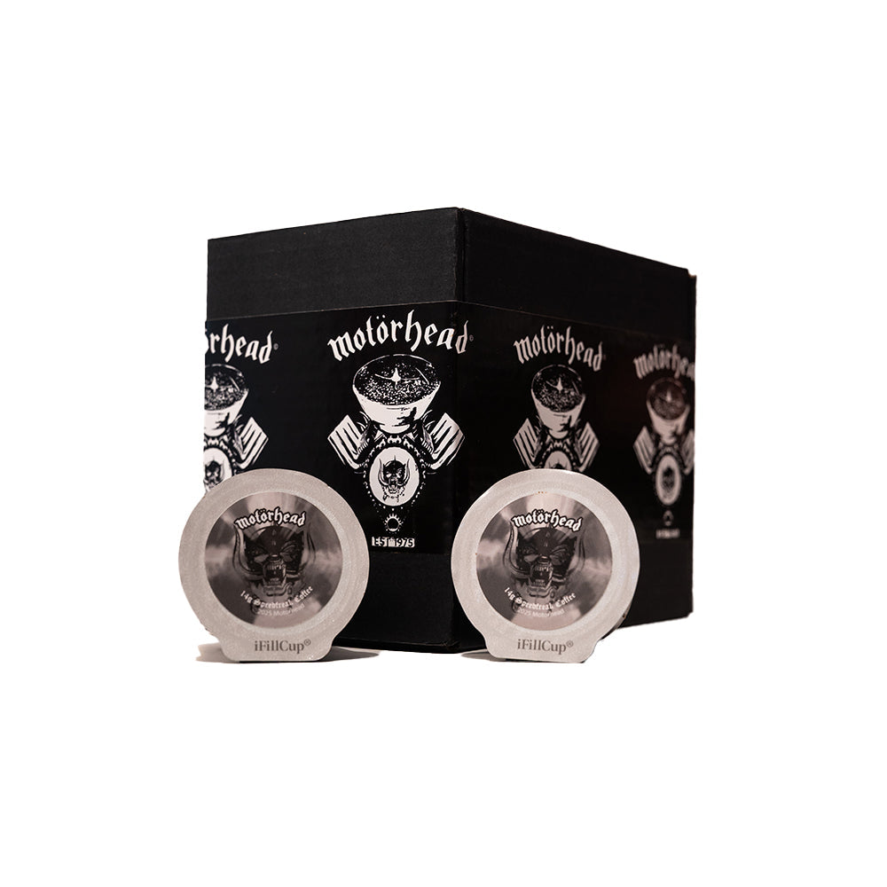 Motorhead's OFFICIAL 'Speedfreak' Coffee Single-serve pods (12ct)