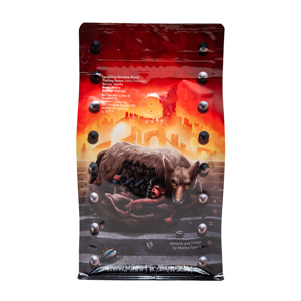 Ministry OFFICIAL 'Laughing Money Machine' Coffee: Laughing Monkey Blend (12oz)